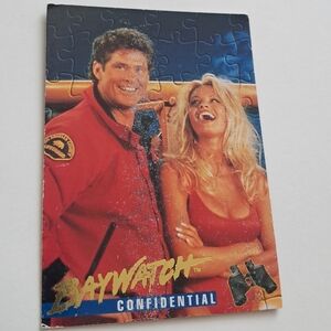 Baywatch Sports Time Trading Card Pamela Anderson David Hasselhoff